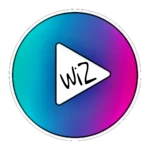 wiz video player android application logo